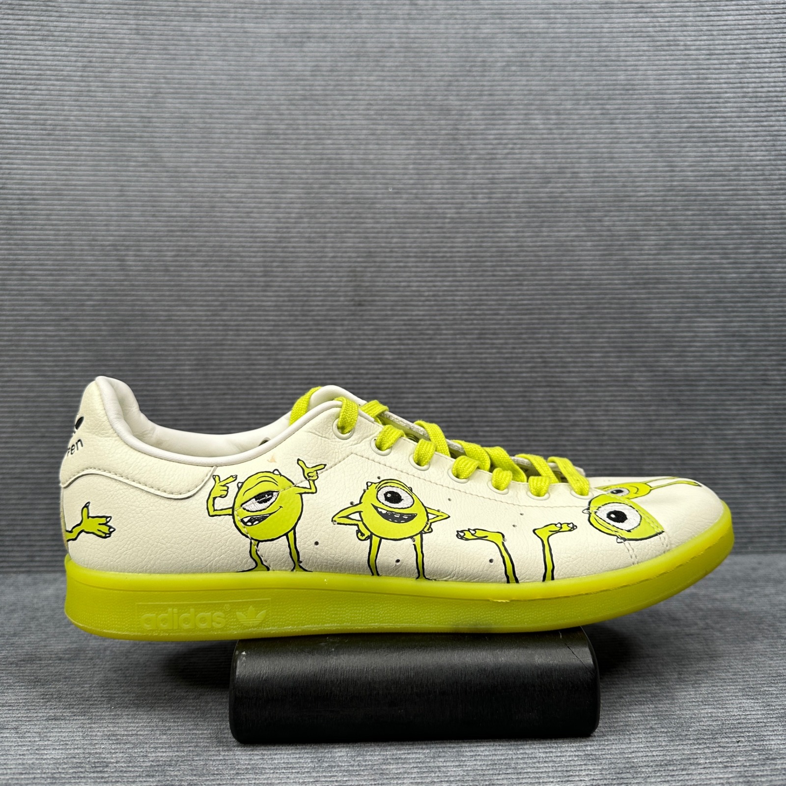 Adidas Stan Smith Disney Monsters Inc Mike Wazowski Mens 12 Fz2706 Green Cream